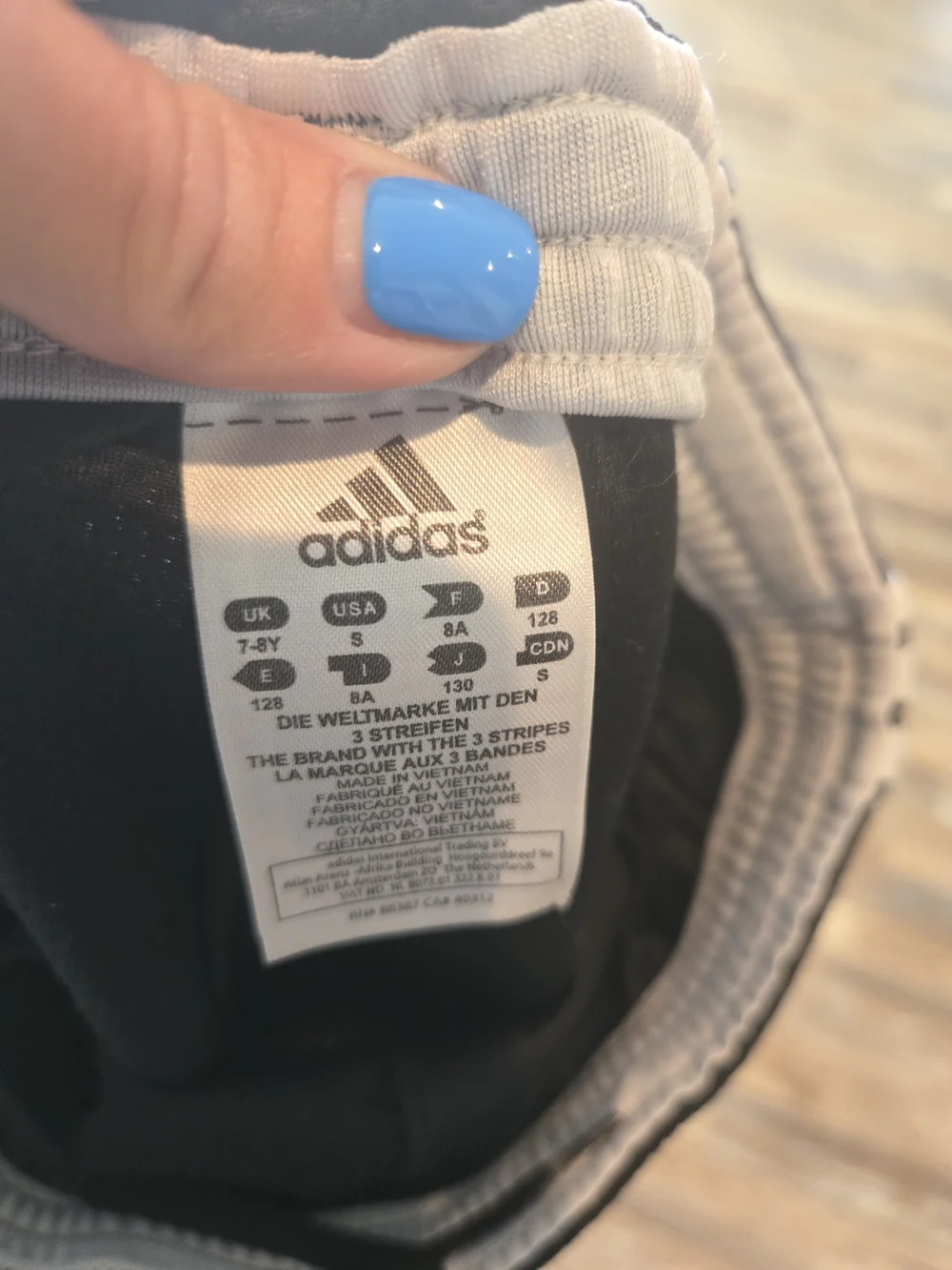 Adidas Kids Boys Size Small Outfit Set Black White Trefoil Tee & Mesh Shorts